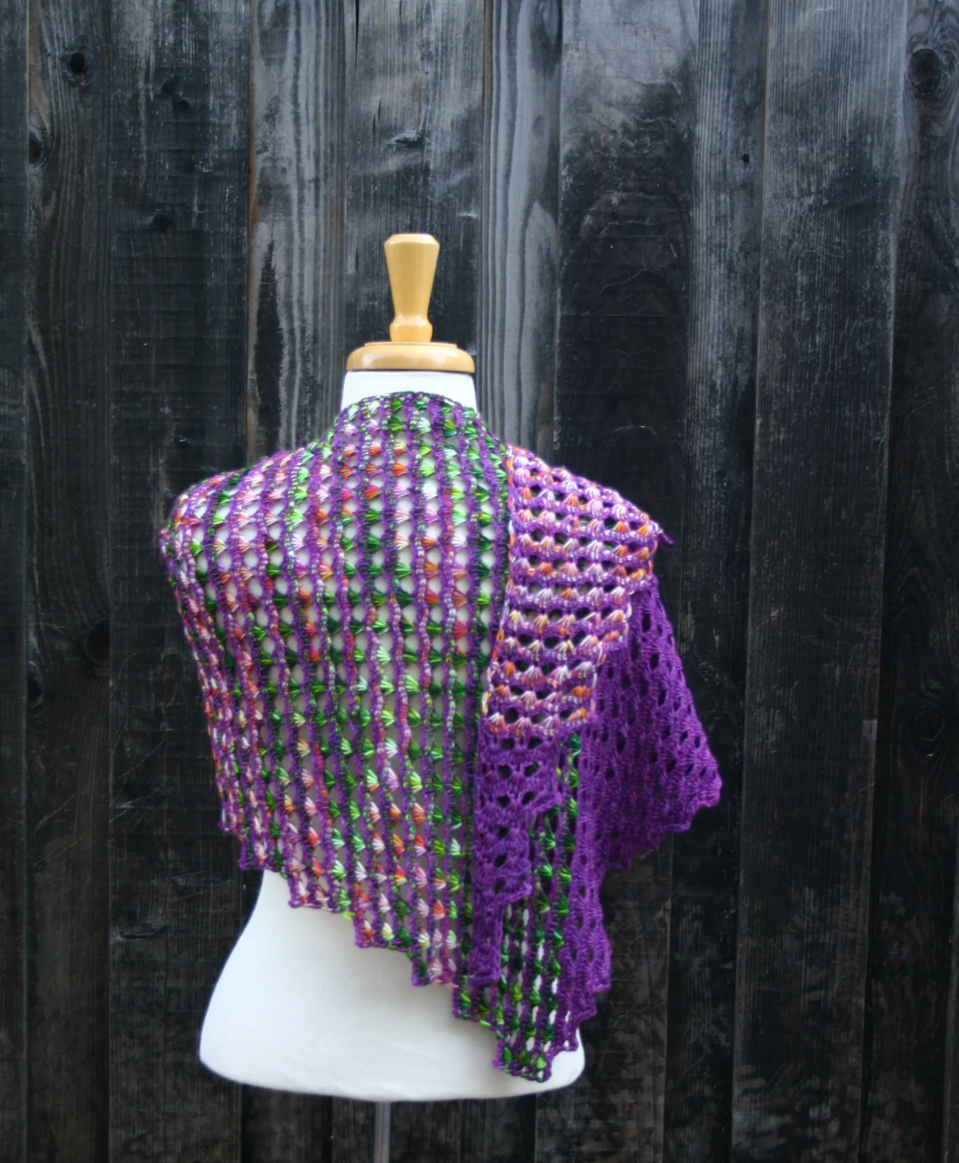 Wind and Sea Shawl pattern PDF