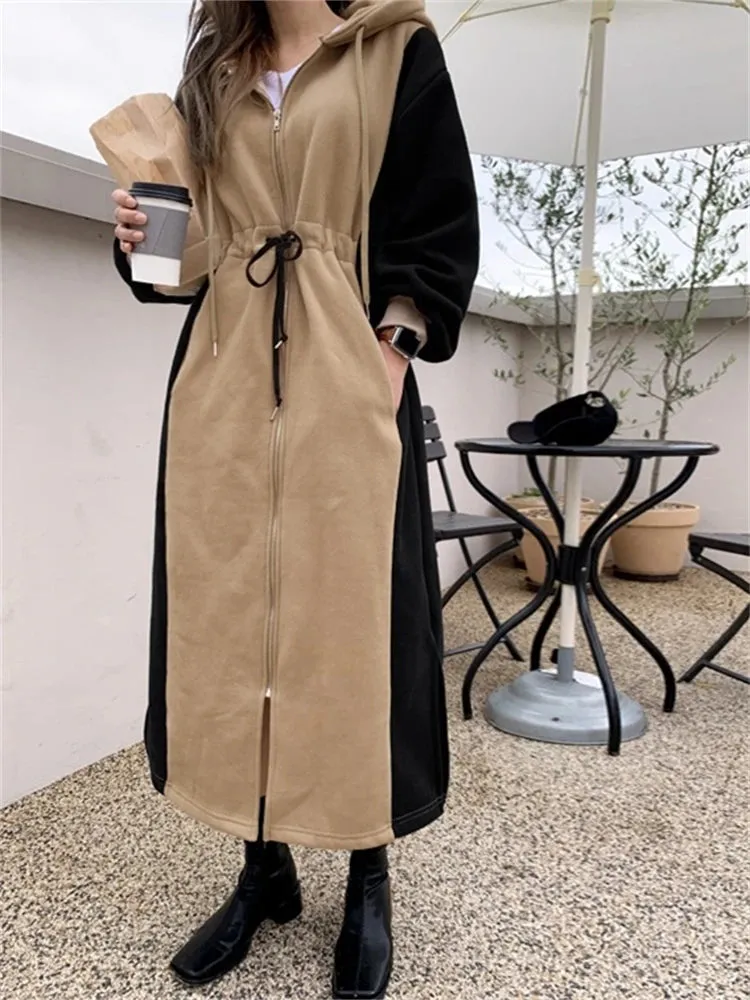 Winter Women'S Dress 2021 Bodycon Sweater Women Dress Long Sleeve  Knitted Dresses Maxi Vintage Oversize Dresses Knitting Fall