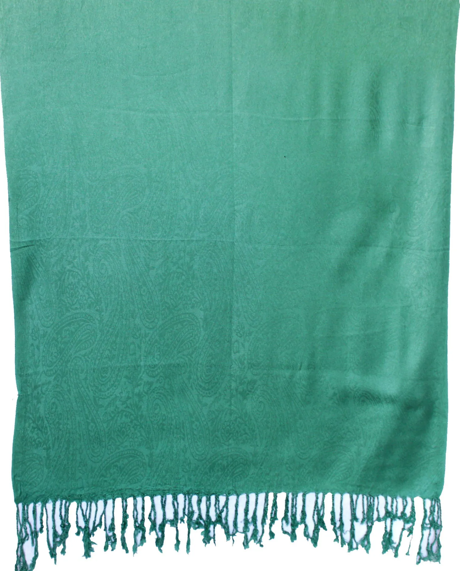 Womens Viscose Shawl Scarf Wrap India Clothing (Green, 68 x 29 inches)