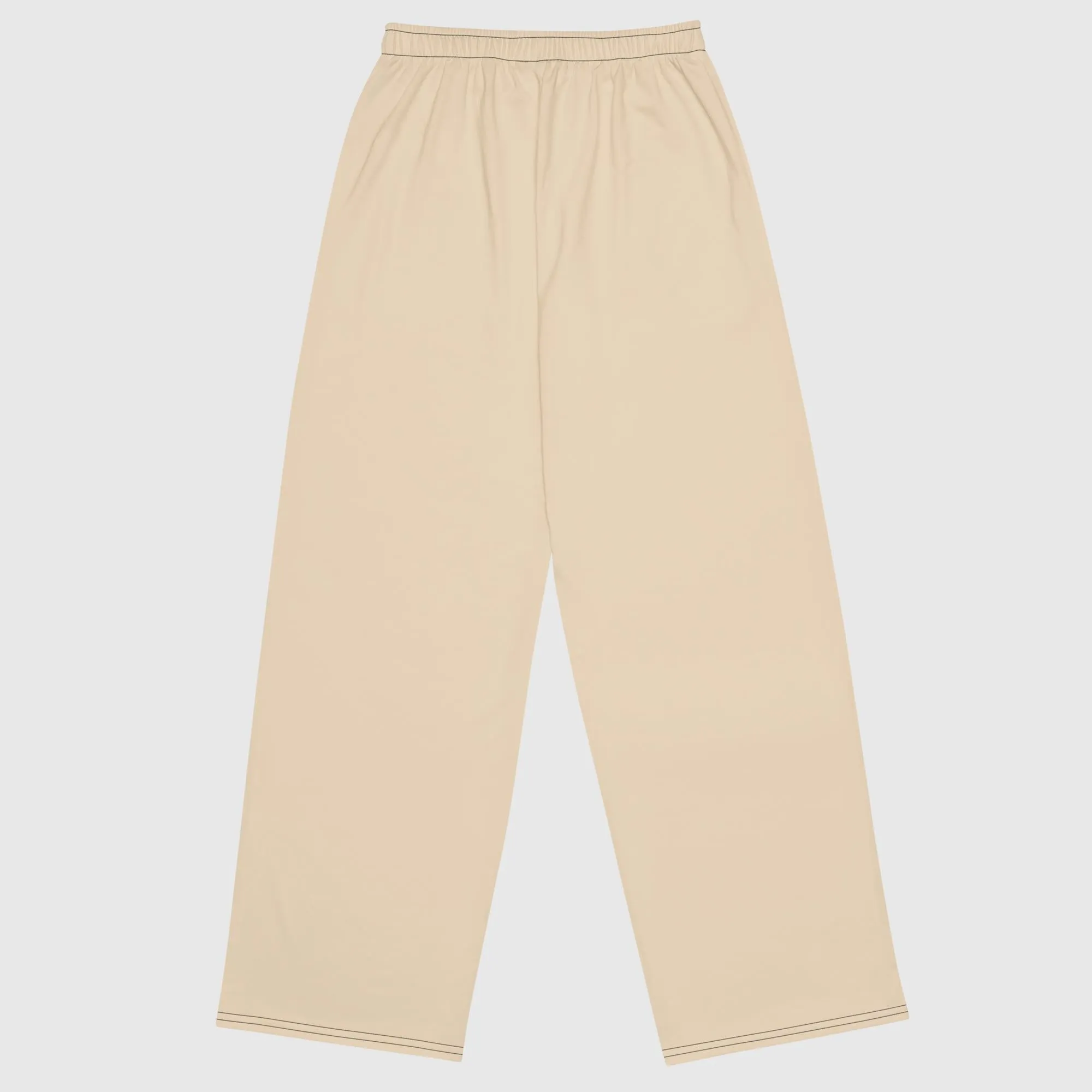 Women's wide-leg pants - Cream