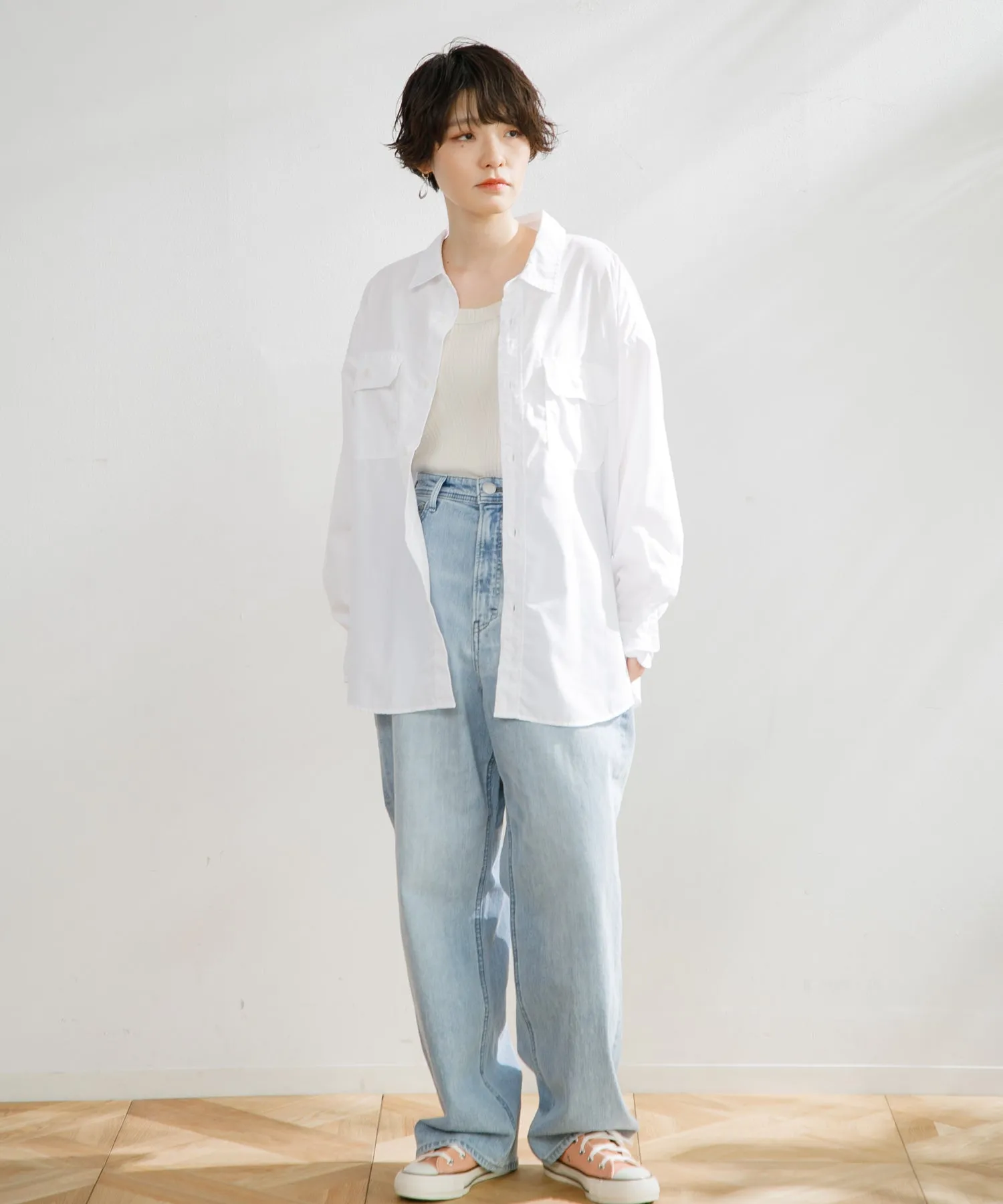 【WOMEN】YANUK ルーズストレート JOAN FVS