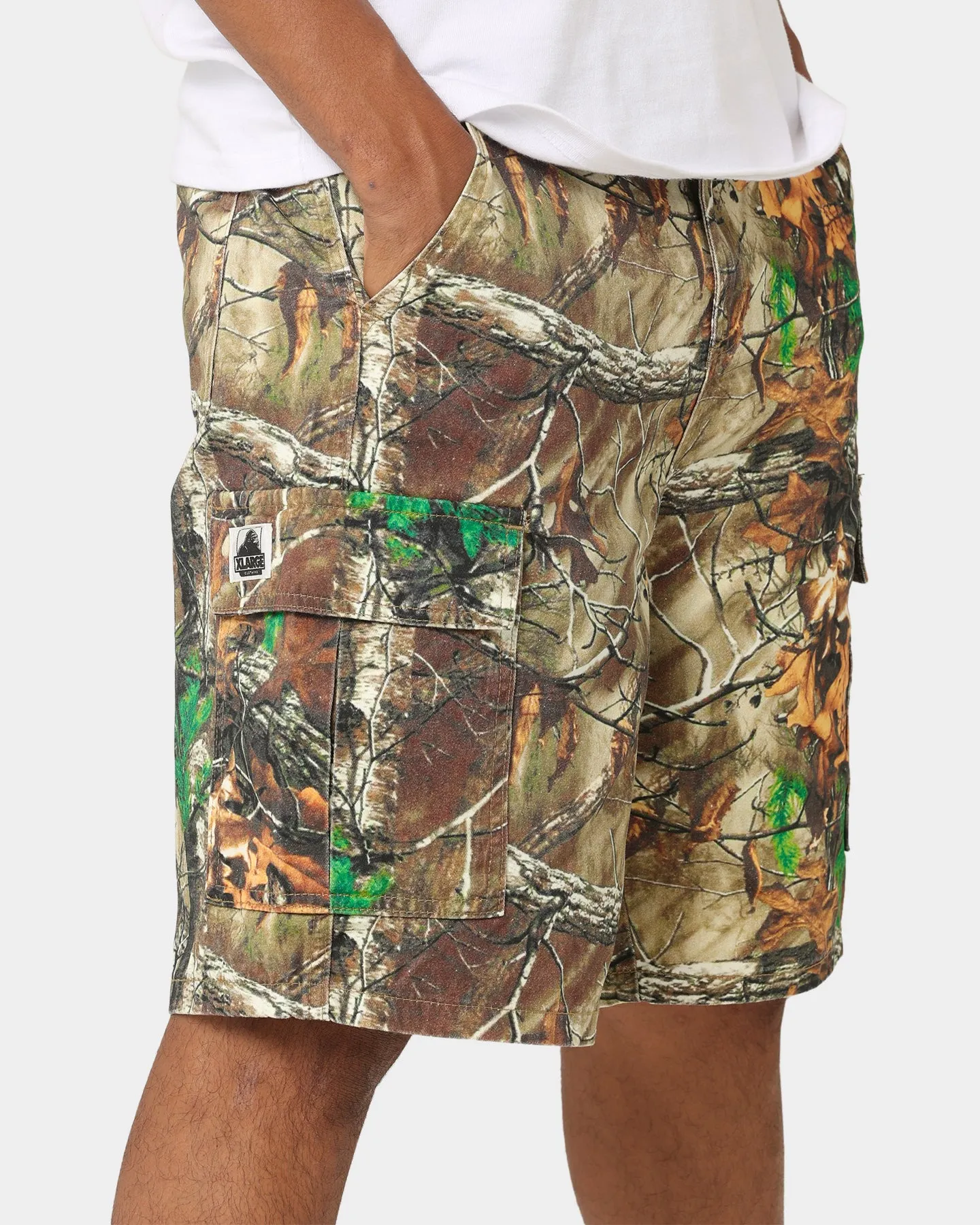 X-Large 91 Cargo Shorts Real Tree Camo