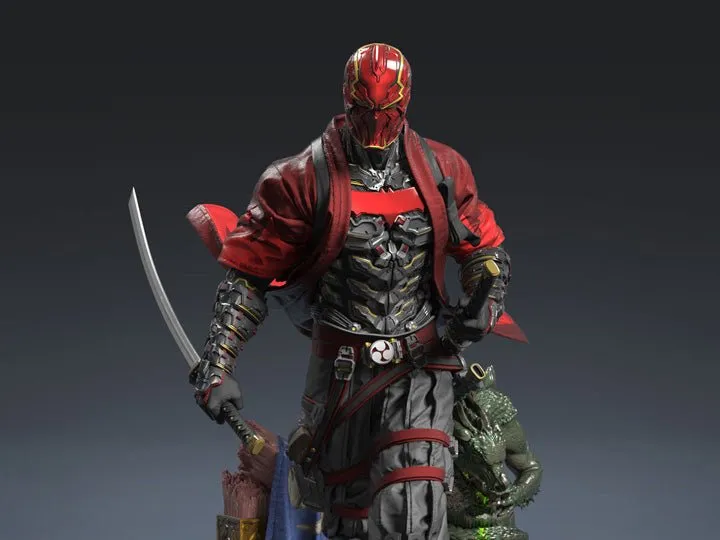 XM Studios DC Premium Collectibles Samurai Series Red Hood 1/4 Scale Limited Edition Statue