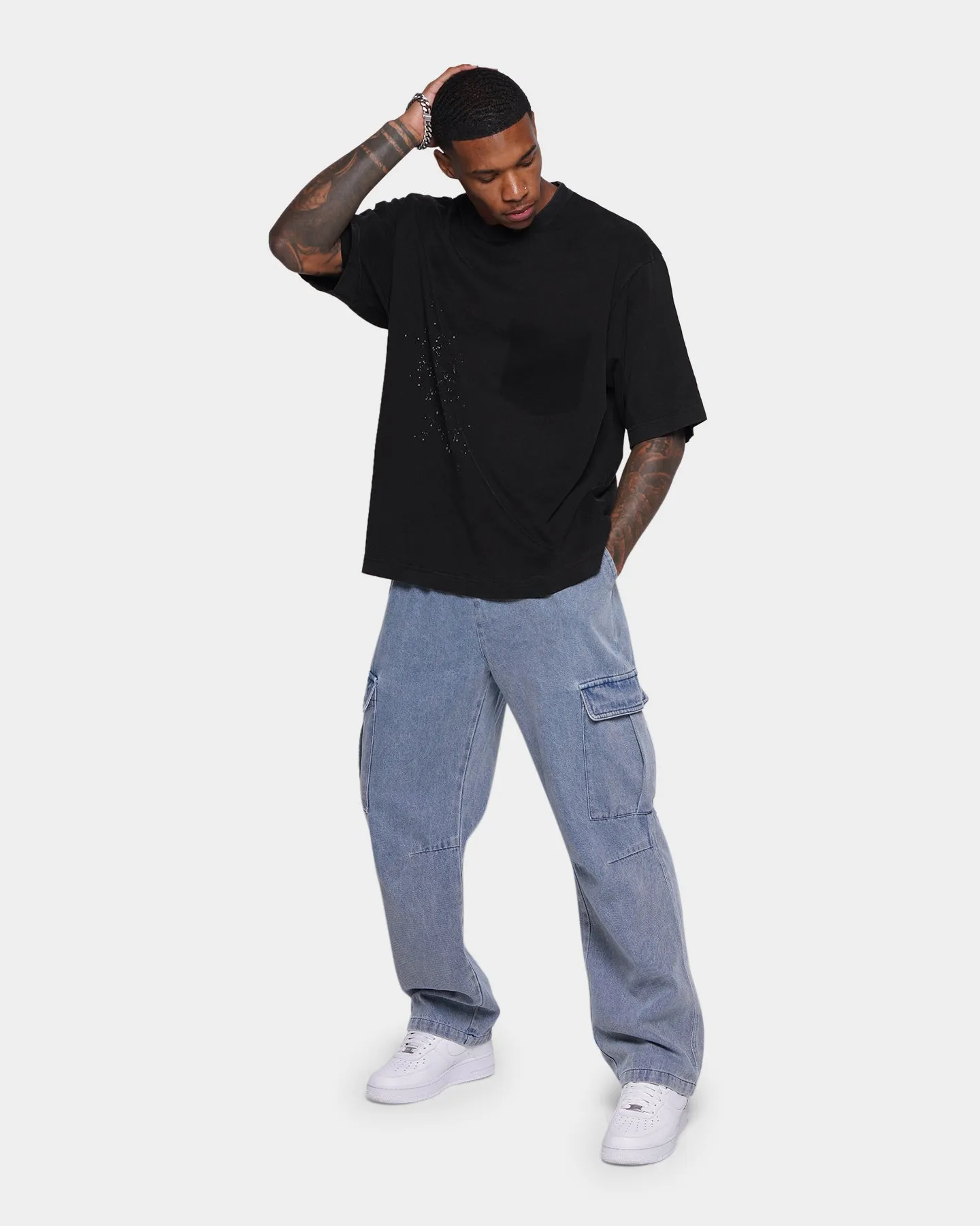 XXIII Sivas Denim Cargo Pants Blue