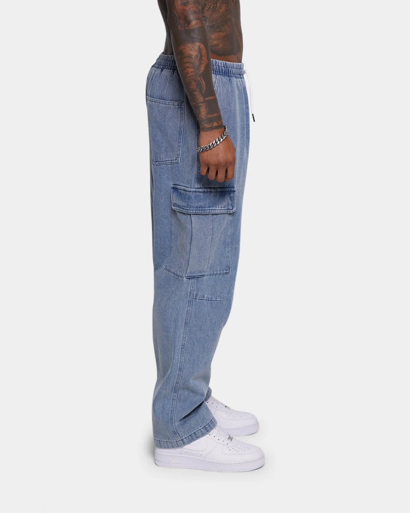 XXIII Sivas Denim Cargo Pants Blue