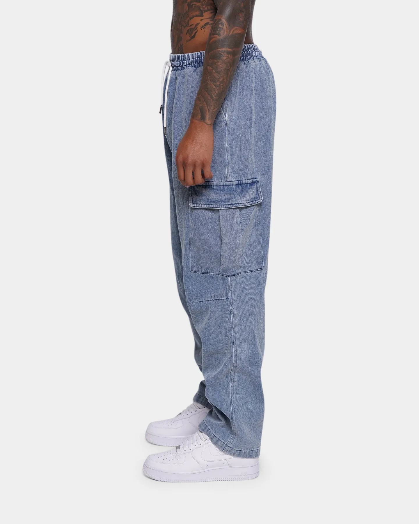 XXIII Sivas Denim Cargo Pants Blue