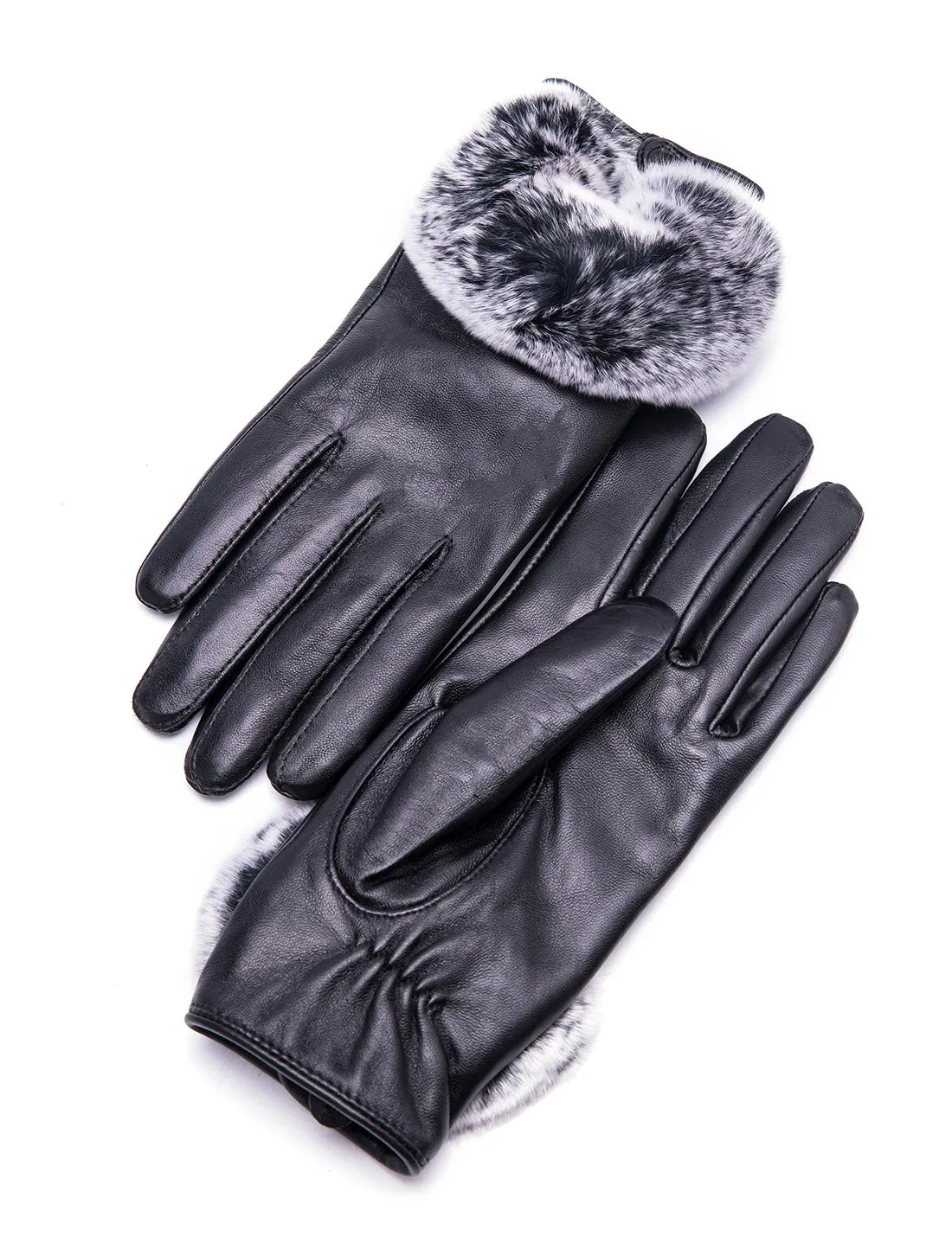 YISEVEN Womens  Touchscreen Sheepskin Leather Gloves